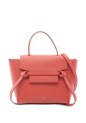 Celine Pre-Owned 2000s Belt Nano handbag - Red