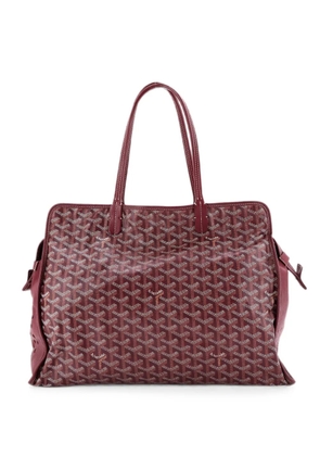 Goyard Pre-Owned Hardy Pet Carrier Coated Canvas PM tote bag - Red