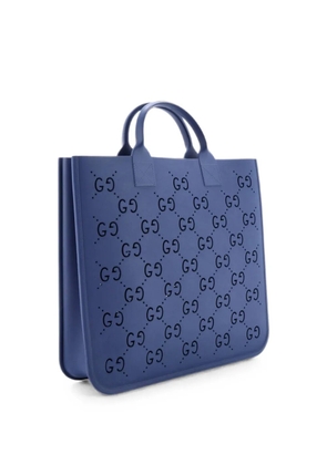 Gucci Pre-Owned Kid's Perforated Rubber tote bag - Blue