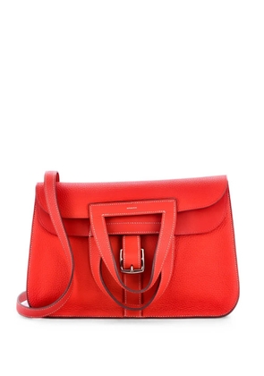 Hermès Pre-Owned Halzan Bag Clemence 31 shoulder bag - Red