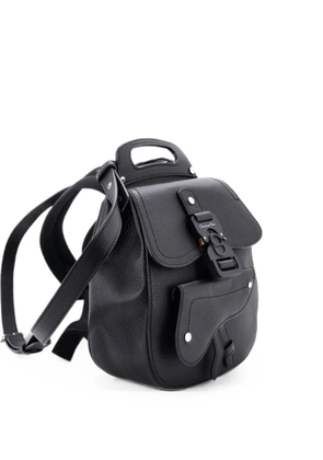 Christian Dior Pre-Owned Saddle Leather Mini backpack - Black