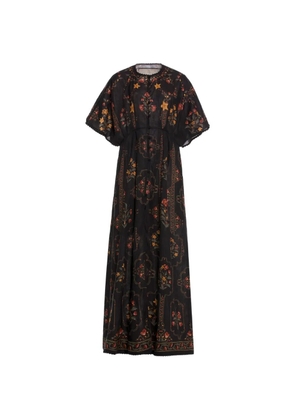 Agua By Agua Bendita Gesto Andes maxi dress - Black