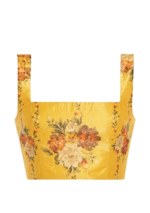 Agua By Agua Bendita Amanda Paramo top - Yellow