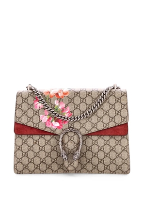 Gucci Pre-Owned Dionysus Bag Blooms Print GG Coated Canvas Medium shoulder bag - Brown