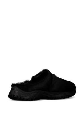 Clarks pony hair-effect Clog 1 shoes - Black