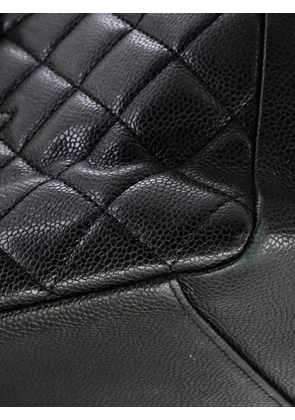 CHANEL Pre-Owned Grand Shopping Quilted Caviar tote bag - Black