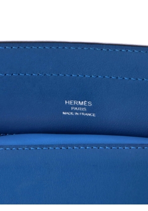 Hermès Pre-Owned Aline Bag Milo Lambskin and Swift Mini crossbody bag - Blue