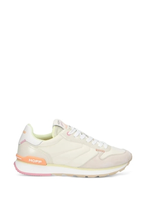 Hoff panelled round-toe sneakers - Neutrals