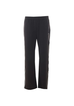 Represent logo-embroidered track pants - Black