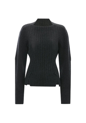 Victoria Beckham ribbed merino wool sweater - Grey