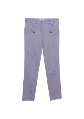 Versace Pre-Owned skinny trousers - Purple