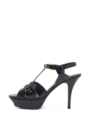 Saint Laurent Pre-Owned Tribute platform sandals - Black