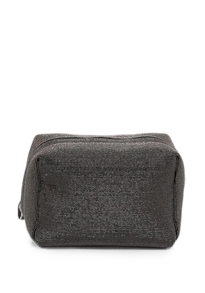 Brunello Cucinelli Monili-embellished clutch bag - Grey
