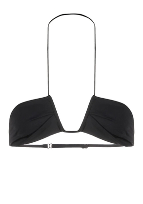 St. Agni Ziah Neal halterneck bikini top - Black