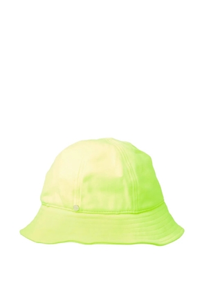 Flapper logo-charm bucket hat - Yellow