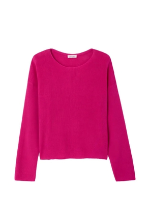 American Vintage Liucity fine-knit drop-shoulder sweater - Pink