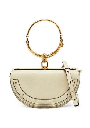 Chloé Pre-Owned small Nile Bracelet leather tote bag - Neutrals