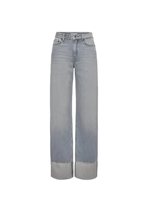 Drykorn Medley 2 faded turn-up jeans - Blue