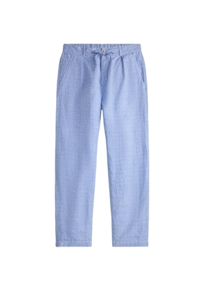 Polo Ralph Lauren pleated linen trousers - Blue