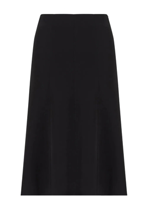 Giorgio Armani panelled midi skirt - Black