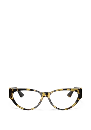 Versace Eyewear cat-eye frame glasses - Neutrals