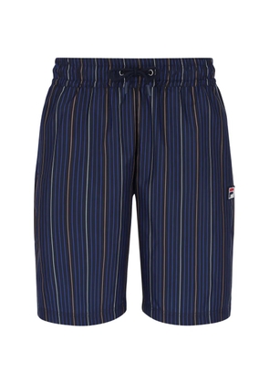 Fila pinstripe-woven shorts - Blue