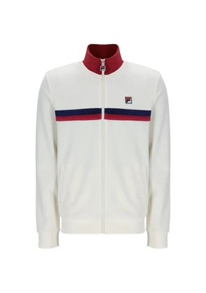 Fila Enrico terry-stripe track jacket - White