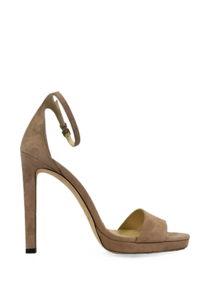 Jimmy Choo Pre-Owned Misty ankle-strap sandals - Brown