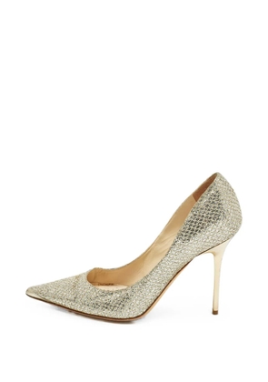 Jimmy Choo Pre-Owned Abel heeled pumps - Gold