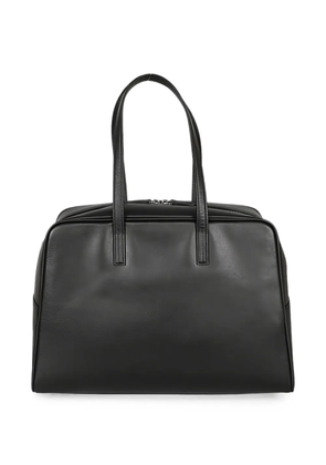 mizuiro ind leather tote bag - Black