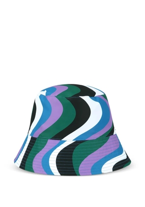 DAZE DAYZ Pado abstract-print bucket hat - Blue