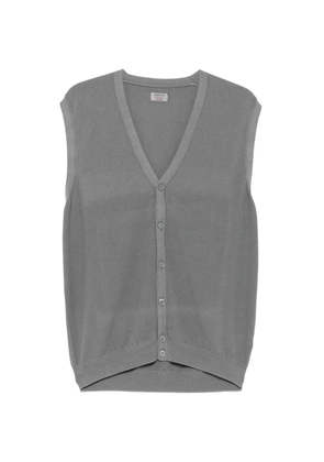 Gran Sasso V-neck vest - Grey