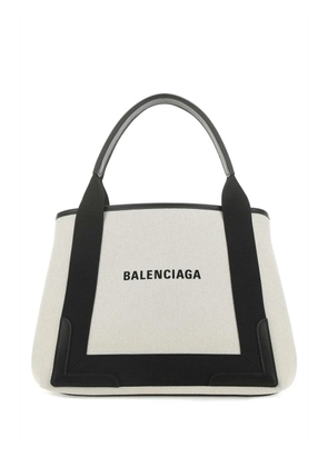 Balenciaga small Navy Cabas tote bag - Neutrals