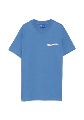 Karl Lagerfeld Jeans logo-print T-shirt - Blue