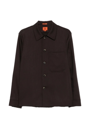 Barena Cedrone patch-pocket overshirt - Brown