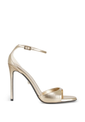 Alevì Bar leather sandals - Gold