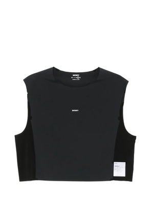 Satisfy Justice Trail cropped vest - Black