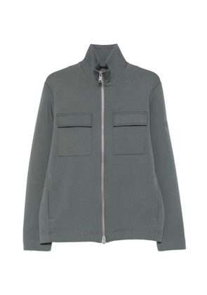 Marc O'Polo zip-fastening flap-pocket sweatshirt - Grey