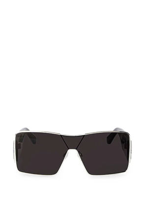 Off-White Eyewear Aspen shield-frame Arrows sunglasses - Silver