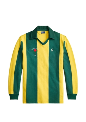 Polo Ralph Lauren striped V-neck polo top - Green