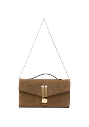 DeMellier The Vancouver leather clutch bag - Neutrals