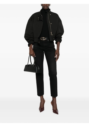 Victoria Beckham logo-patch jeans - Black