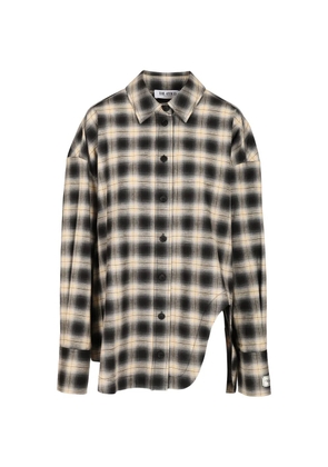 The Attico check-pattern shirt - Neutrals