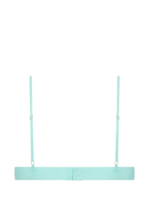 Maison Close Double Sens sheer triangle bra - Blue