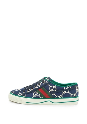 Gucci Pre-Owned Tennis 1977 GG jacquard sneakers - Blue