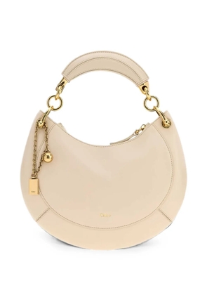 Chloé small Banana leather tote bag - Neutrals