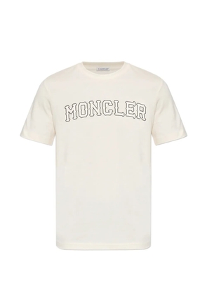 Moncler logo-print short-sleeve T-shirt - White