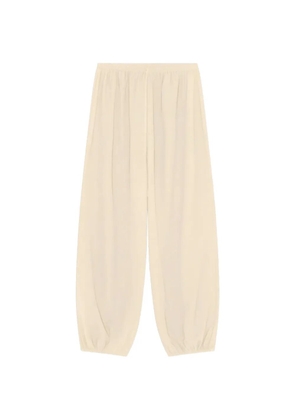 HERSKIND Nya elasticated-waistband cuffed trousers - Neutrals