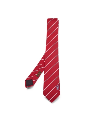 Hermès Pre-Owned Pince Moi silk tie - Red