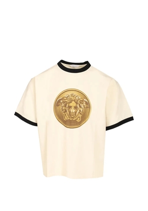 Versace printed cotton T-shirt - White